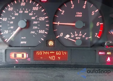 2002 BMW 325Ci from USA, damaged, VIN WBABN334X2JW52242